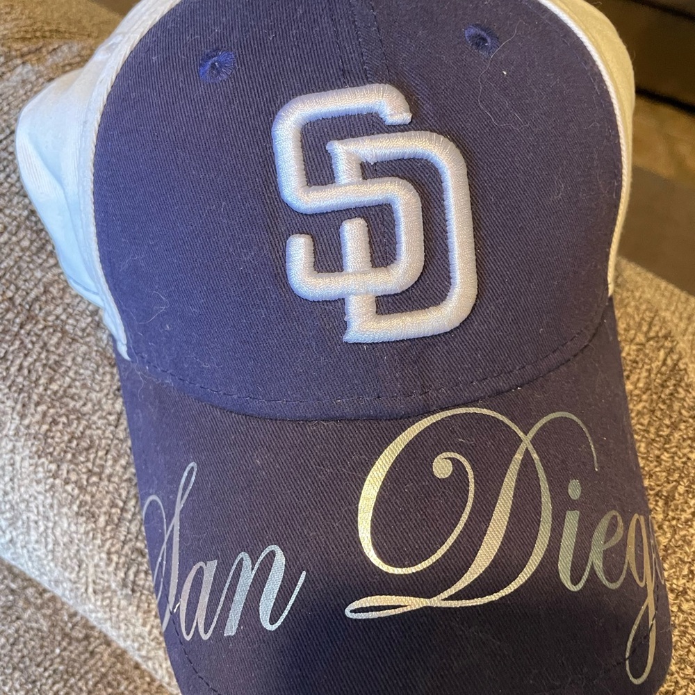 San Diego Padres Navy and White New Era Cap